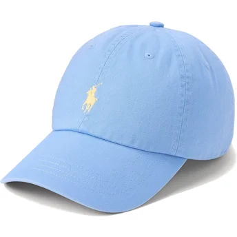 Šiltovka zaoblená modrá nastaviteľný Cotton Chino Classic Sport Polo Ralph Lauren