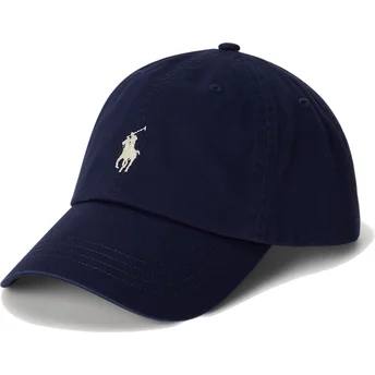 Gorra curva azul marino ajustable Cotton Chino Classic Sport de Polo Ralph Lauren