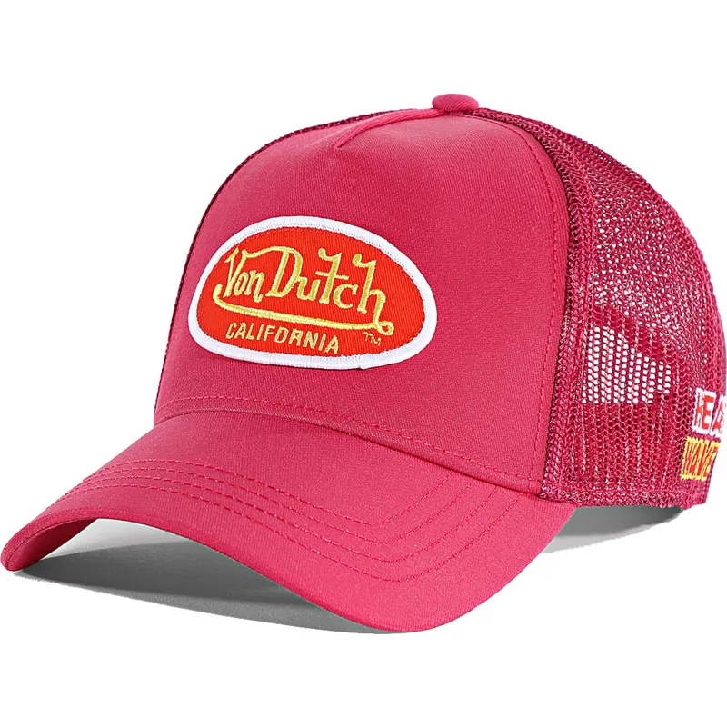 siltovka-zaoblena-ruzova-snapback-poly13-von-dutch