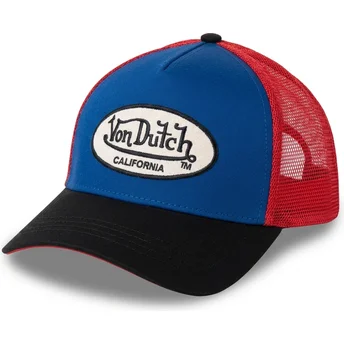 Gorra trucker azul, roja y negra TERRY14 de Von Dutch