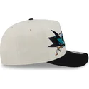siltovka-zaoblena-bezova-snapback-9fifty-a-frame-classic-san-jose-sharks-nhl-new-era