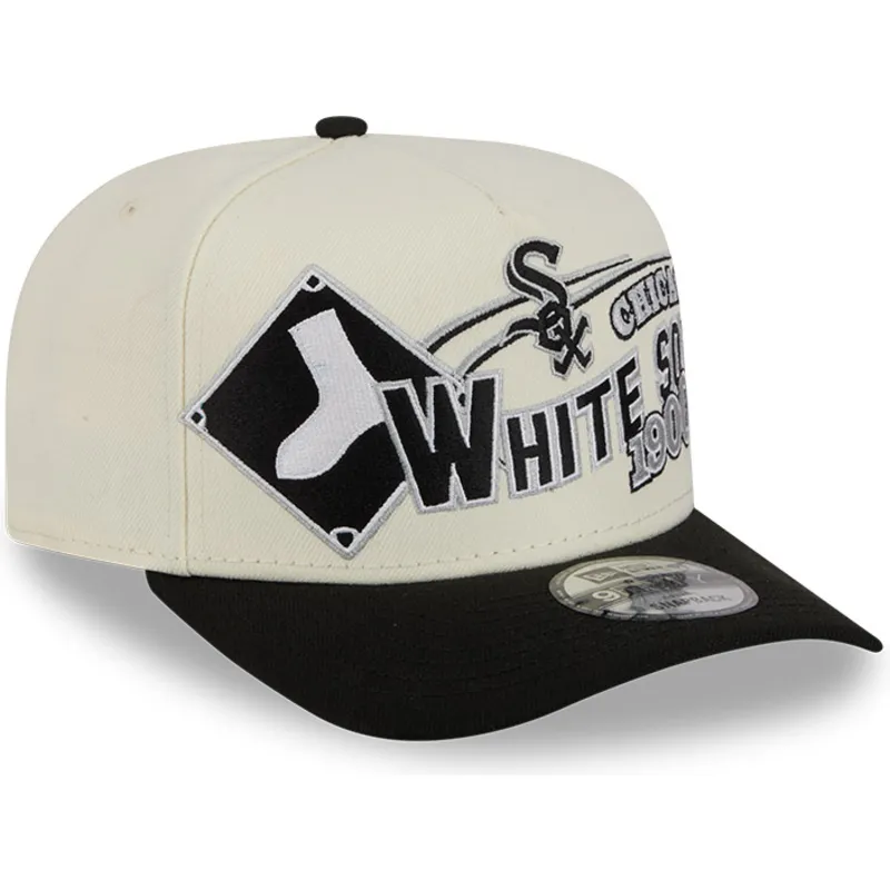 cap-zaoblena-beige-snapback-9fifty-a-frame-classic-chicago-white-sox-mlb-new-era cap-zaoblena-beige-snapback-9fifty-a-frame-classic-chicago-white-sox-mlb-new-era