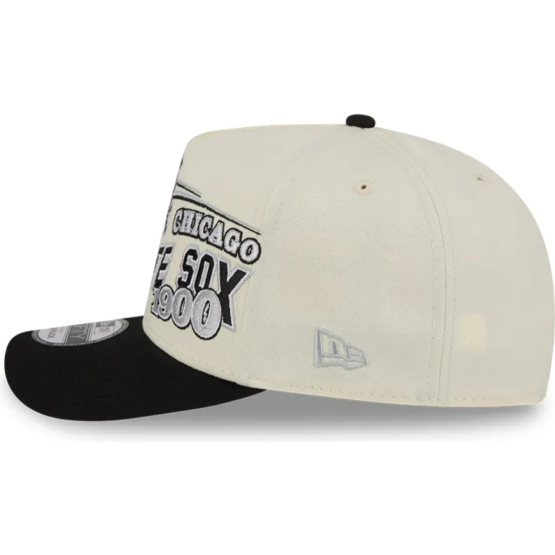 cap-zaoblena-beige-snapback-9fifty-a-frame-classic-chicago-white-sox-mlb-new-era cap-zaoblena-beige-snapback-9fifty-a-frame-classic-chicago-white-sox-mlb-new-era