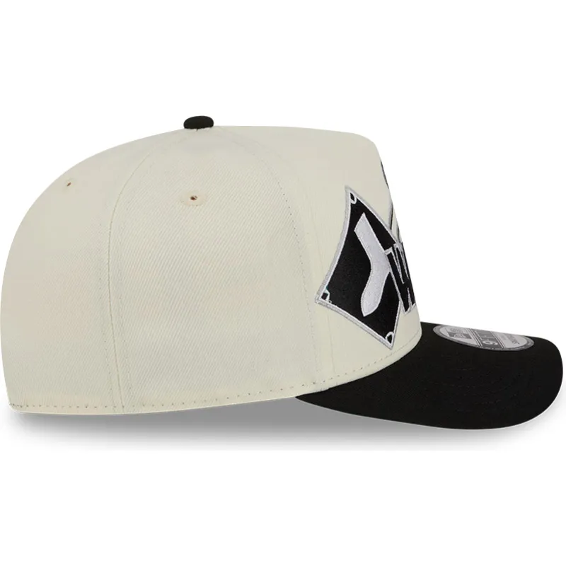 cap-zaoblena-beige-snapback-9fifty-a-frame-classic-chicago-white-sox-mlb-new-era cap-zaoblena-beige-snapback-9fifty-a-frame-classic-chicago-white-sox-mlb-new-era