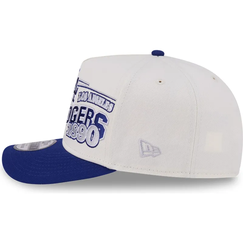 siltovky-zaoblena-bezova-snapback-9fifty-a-frame-classic-los-angeles-dodgers-mlb-new-era