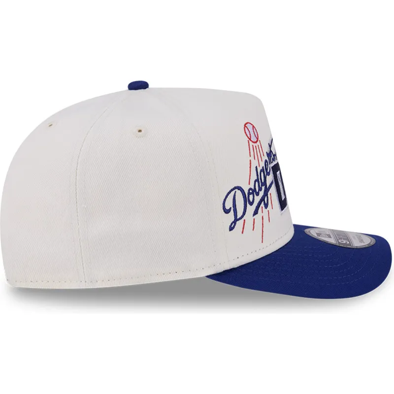 siltovky-zaoblena-bezova-snapback-9fifty-a-frame-classic-los-angeles-dodgers-mlb-new-era