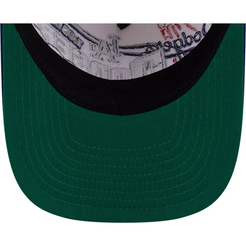 siltovky-zaoblena-bezova-snapback-9fifty-a-frame-classic-los-angeles-dodgers-mlb-new-era