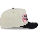 siltovka-zaoblena-bezova-snapback-9fifty-a-frame-classic-new-york-yankees-mlb-new-era