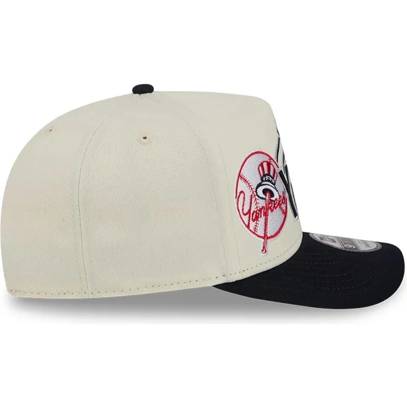 cap-zaoblena-beige-snapback-9fifty-a-frame-classic-new-york-yankees-mlb-new-era