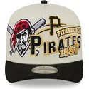 siltovky-zaoblena-bezova-snapback-9fifty-a-frame-classic-pittsburgh-pirates-mlb-new-era