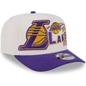 siltovky-zaoblena-bezova-snapback-9fifty-a-frame-classic-los-angeles-lakers-nba-new-era