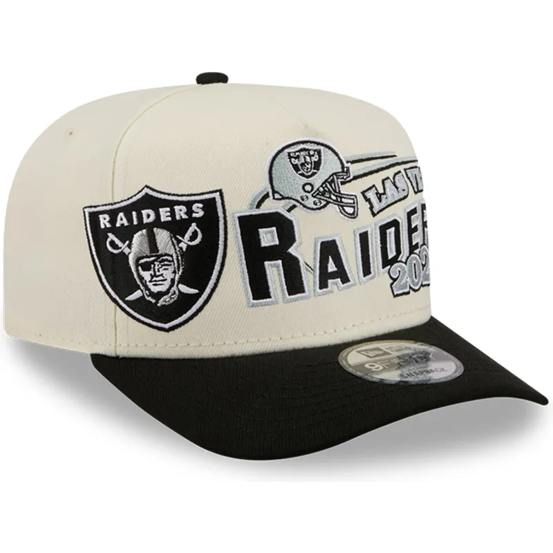 siltovky-zaoblena-bezova-snapback-9fifty-a-frame-classic-las-vegas-raiders-nfl-new-era