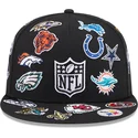schwarze-enganliegende-59fifty-all-over-nfl-flat-cap-von-new-era