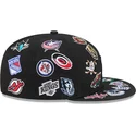 schwarze-enganliegende-59fifty-all-over-flat-cap-von-nhl-von-new-era