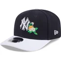 cap-zaoblena-navy-blue-snapback-9seventy-stretch-snap-flower-new-york-yankees-mlb-new-era