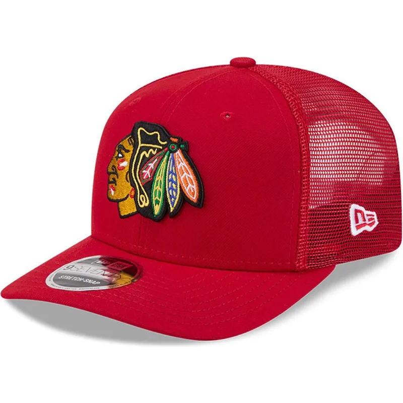 cap-zaoblena-red-snapback-9seventy-stretch-snap-eg-chicago-blackhawks-nhl-new-era