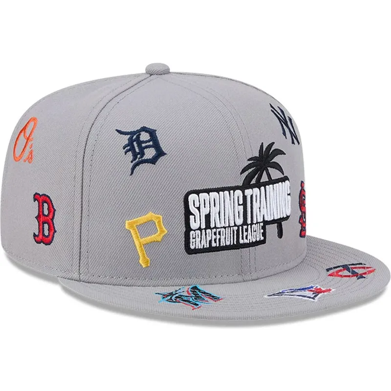 cap-rovna-gray-snapback-9fifty-scattered-grapefruit-league-mlb-new-era