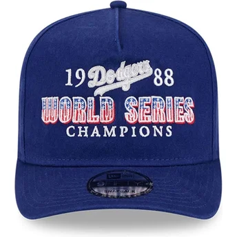 Cap zaoblená blue snapback 9FIFTY A Frame Historic Los Angeles Dodgers MLB New Era