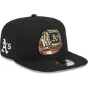 gorra-plana-negra-snapback-9fifty-a-frame-ring-de-oakland-athletics-mlb-de-new-era