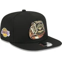 new-era-flat-brim-9fifty-a-frame-ring-los-angeles-lakers-nba-black-snapback-cap