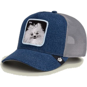 Šiltovky zaoblená kamionista modrá snapback perro Diva Dawg That Dawg In Me The Farm The Farm de Goorin Bros.