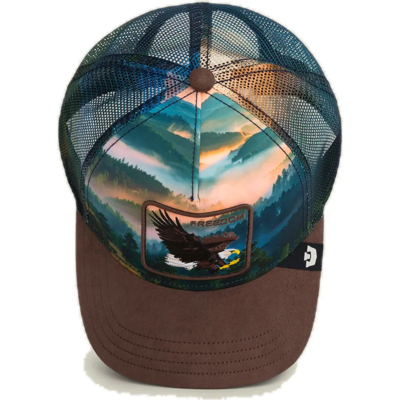 siltovky-zaoblena-kamionista-viacfarebna-snapback-aguila-freedom-eagle-in-the-element-the-farm-the-farm-de-goorin-bros