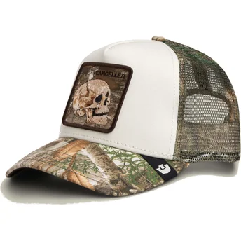 Gorra trucker camuflaje calavera Realtree Edge Cancelled Skull The Farm de Goorin Bros.