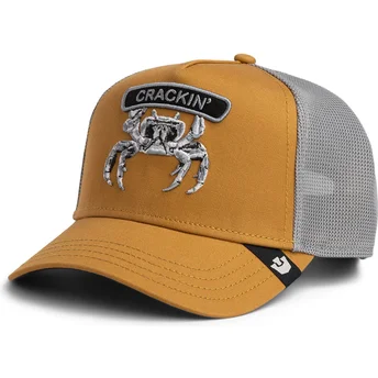 Šiltovka zaoblená hnedá snapback Classic Rocker Crackin' The Farm Goorin Bros.