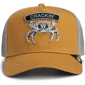 siltovka-zaoblena-hneda-snapback-classic-rocker-crackin-the-farm-goorin-bros