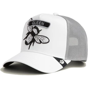 Šiltovka zaoblená biely snapback Classic Rocker Queen The Farm Goorin Bros.