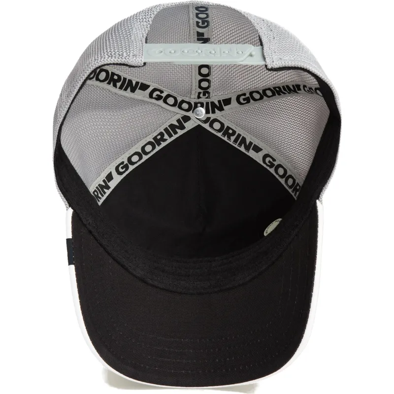 siltovka-zaoblena-biely-snapback-classic-rocker-queen-the-farm-goorin-bros