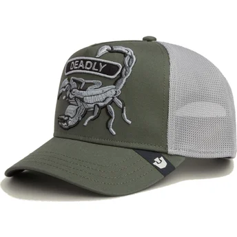Šiltovka zaoblená zelená snapback Classic Rocker Deadly The Farm Goorin Bros.