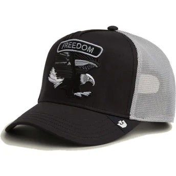 Cap zaoblená black snapback The Farm de Goorin Bros.