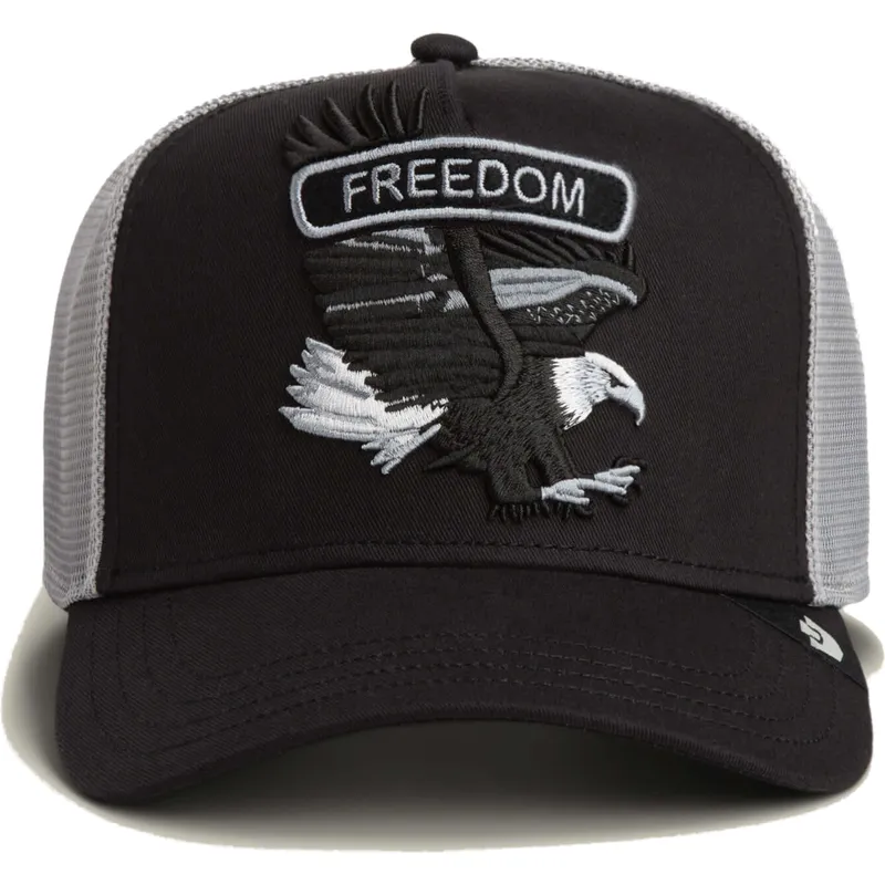 siltovky-zaoblena-kamionista-cierna-snapback-aguila-classic-rocker-freedom-the-farm-the-farm-de-goorin-bros