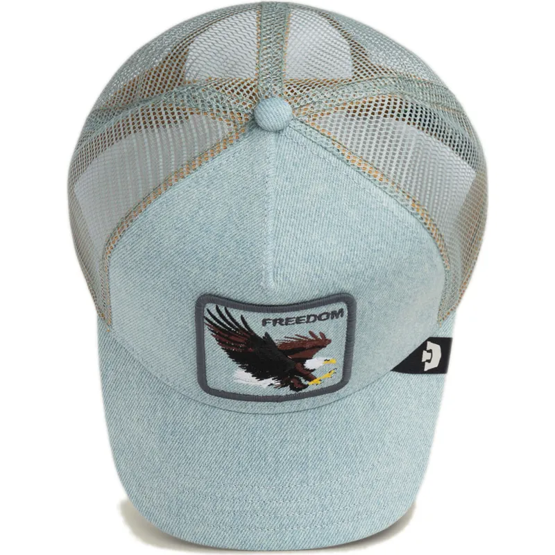siltovky-zaoblena-kamionista-modra-snapback-aguila-denim-eagle-the-farm-the-farm-de-goorin-bros
