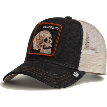 Cap zaoblená black snapback The Farm de Goorin Bros.
