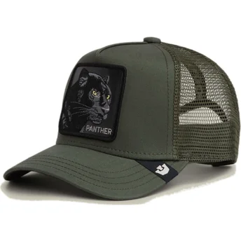 Gorra trucker verde pantera Panther The Farm de Goorin Bros.