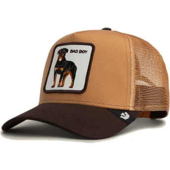 Cap zaoblená brown snapback The Farm de Goorin Bros.