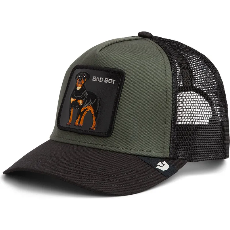 goorin-bros-rottweiler-bad-boy-the-farm-green-and-black-trucker-hat