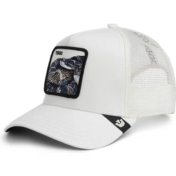 Šiltovky zaoblená kamionista biely snapback serpiente Toxic The Farm The Farm de Goorin Bros.
