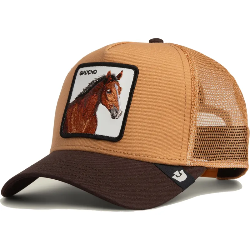 braune-trucker-kappe-pferd-gaucho-the-farm-von-goorin-bros