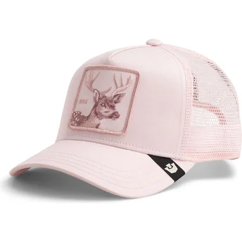 Goorin Bros. Deer Bae Monochrome The Farm Pink Trucker Hat