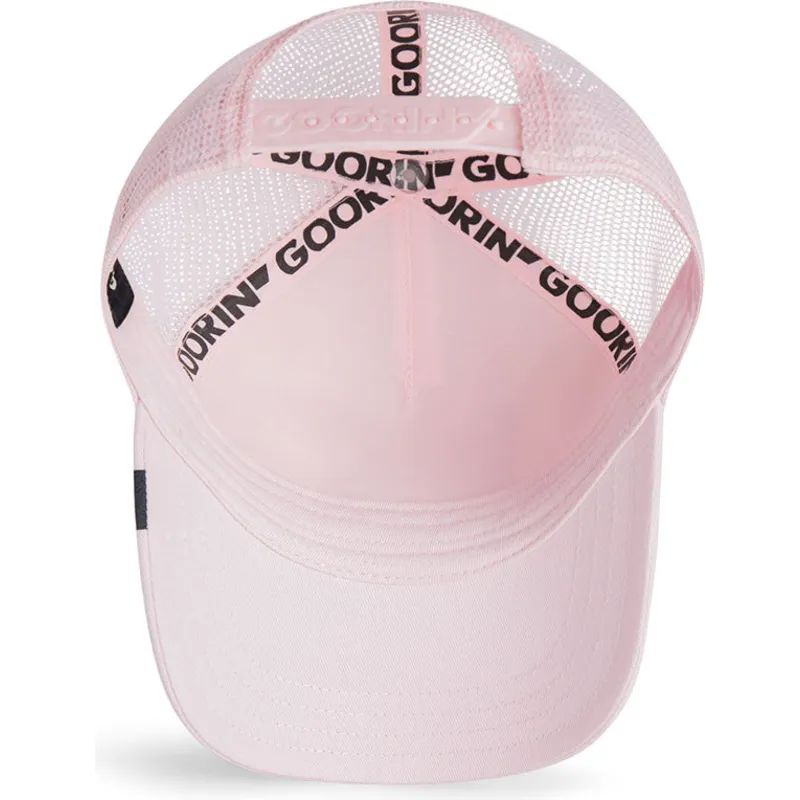 gorra-trucker-blanca-y-rosa-para-nino-ganso-whisper-silly-the-farm-de-goorin-bros