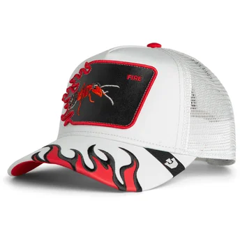Cap zaoblená white snapback The Farm de Goorin Bros.