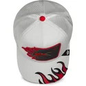 siltovka-zaoblena-biely-snapback-fire-flames-the-farm-goorin-bros