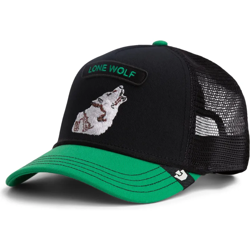 siltovky-zaoblena-kamionista-zelena-snapback-lobo-pop-rocker-lone-wolf-the-farm-the-farm-de-goorin-bros