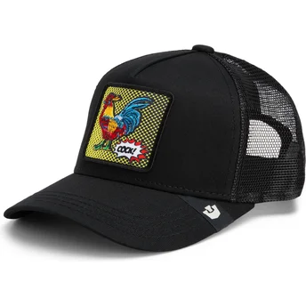Cap zaoblená black snapback The Farm de Goorin Bros.