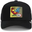 siltovky-zaoblena-kamionista-cierna-snapback-gallo-cock-rooster-pop-art-2-the-farm-the-farm-de-goorin-bros