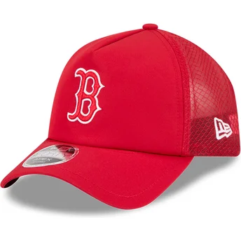 Šiltovky zaoblená kamionista červená snapback 9FORTY APEX BP Boston Red Sox MLB New Era