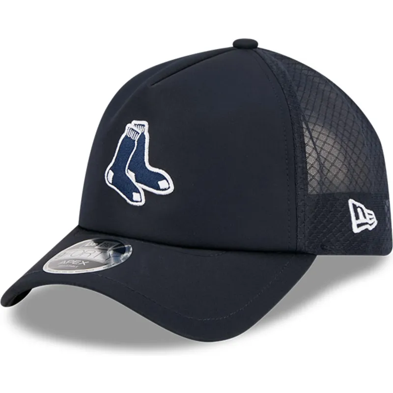 siltovky-zaoblena-kamionista-tmavomodra-snapback-9forty-apex-bp-boston-red-sox-mlb-new-era